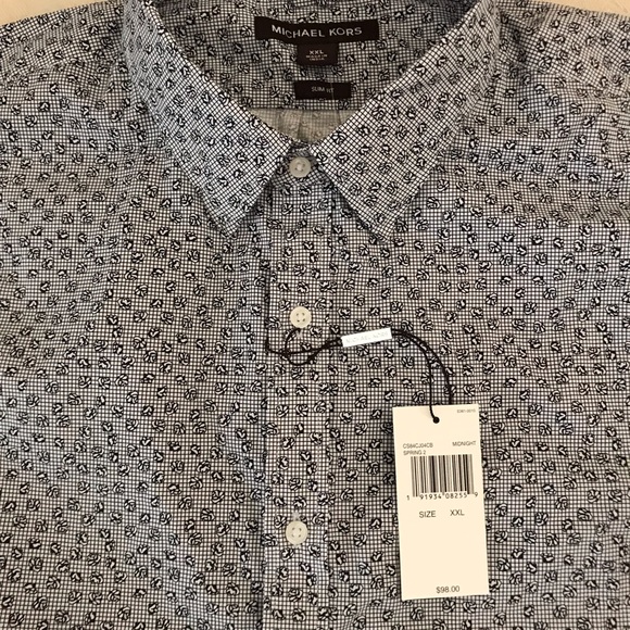 NEW $98. MICHAEL KORS COLLECTION Dress shirt - Picture 4 of 4